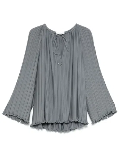 LANVIN LANVIN PLEATED BLOUSE