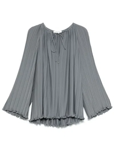 LANVIN LANVIN PLEATED BLOUSE