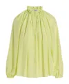 Lanvin Silk Bloshirt Shirt And Blouse Yellow In Yellow