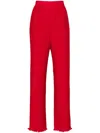 LANVIN LANVIN PLEATED trousers CLOTHING