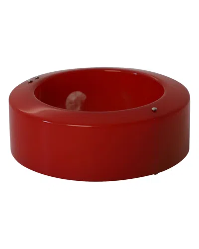 Lanvin Plexiglass Bangle Bracelet In Red Plastic
