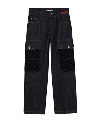 Lanvin Pocket Jeans In Blue