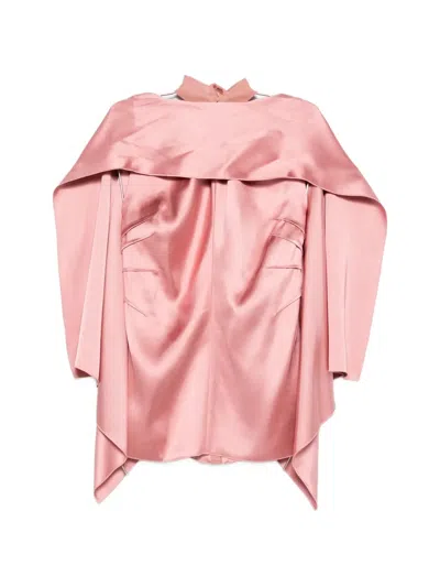 Lanvin Pocket Scarf In Pink