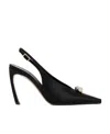 Lanvin Woman Pumps Black Size 10 Textile Fibers