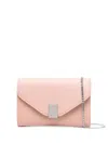 Lanvin Polished-finish Cross Body Bag In Rosa