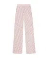 Lanvin Presbyopia Straight Tube Casual Pants In Pink