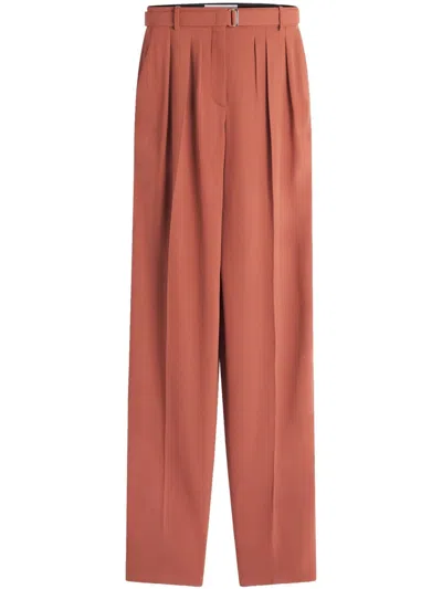 Lanvin Pressed Crease High-waisted Trousers
