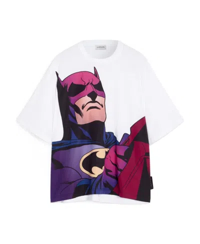 Lanvin Print Short Sleeve T-shirt In Multicolor