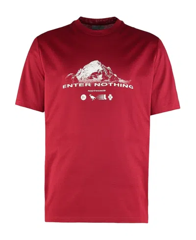 Lanvin Print T-shirt In Red