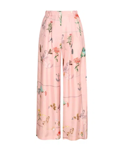 LANVIN PRINTED CASUAL PANTS