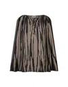 Lanvin Abstract-print Blouse In Grey