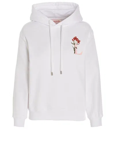 LANVIN PRINTED HOODIE