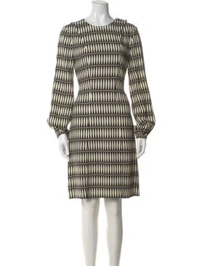 Pre-owned Lanvin Printed Knee-length Dress In Multi