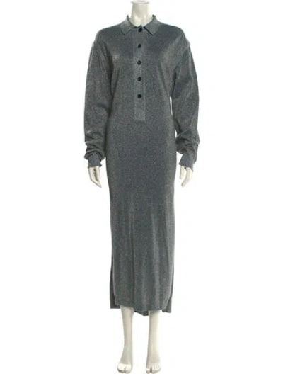 Pre-owned Lanvin Printed Long Dress