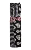 Lanvin Printed Midi Dress In Multi
