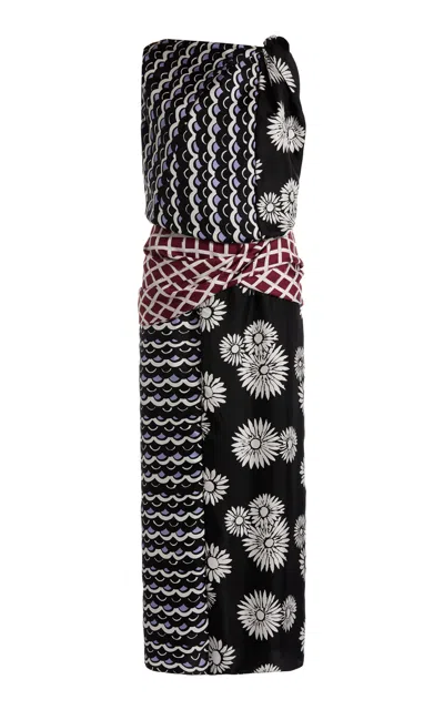 Lanvin Printed Midi Dress