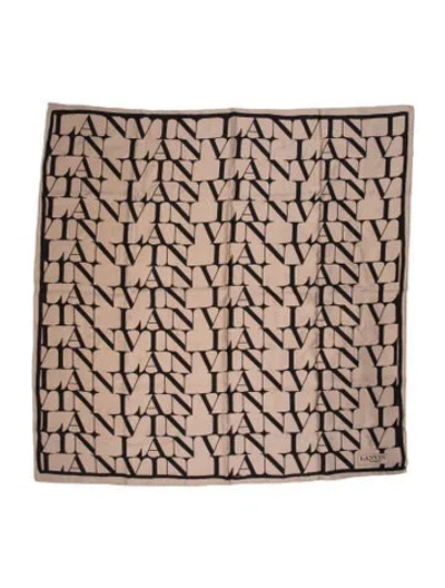 Pre-owned Lanvin Printed Scarf In Multi