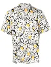Lanvin Multi Color All-over Print Shirt