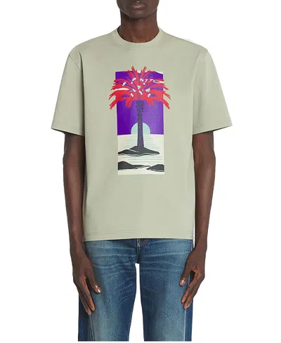 Lanvin Printed T-shirt In Green