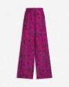Lanvin Pantalon Large Imprimé Pour Femme In Fuchsia