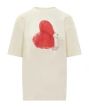 Lanvin Cat Heart T-shirt In White