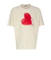 Lanvin Yellow Qixi T-shirt In White