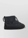Lanvin Padded Ankle Boots In Grey