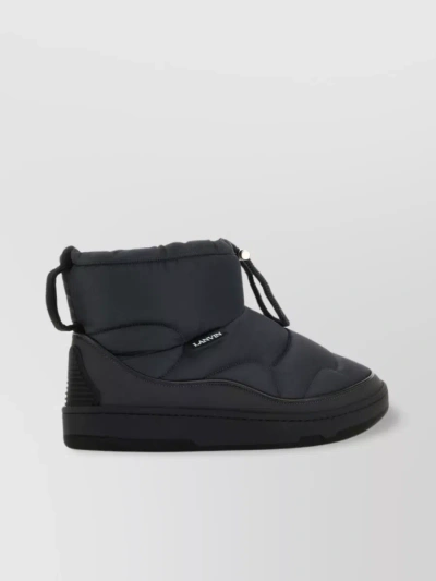 LANVIN QUILTED SNOW ANKLE BOOTS