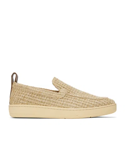 LANVIN RAFFIA LOAFERS