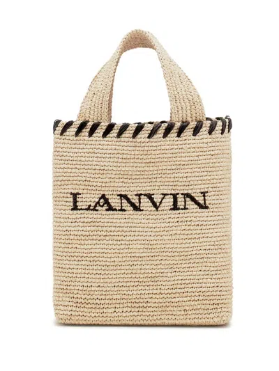 LANVIN RAFIA TOTE BAG