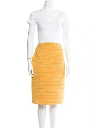 Pre-owned Lanvin Raw-edge Trim Skirt Set In Multi