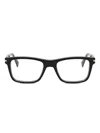 Lanvin Rectangle-frame Glasses In Black
