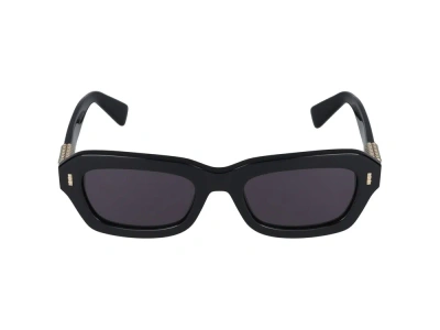 Lanvin Rectangular Frame Sunglasses In Black