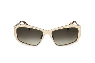 Lanvin Rectangular Frame Sunglasses In Neutral