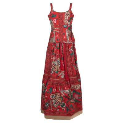 Pre-owned Lanvin Red Cotton Set