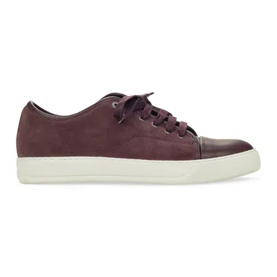 Lanvin Red Dbb1 Sneakers In Burgundy