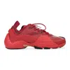 Lanvin Red Flash-x Low Top Sneakers In Red