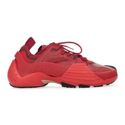 Lanvin Red Flash-x Low Top Sneakers