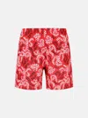 Lanvin Red Polyester Swimsuit In Red