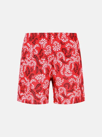 Lanvin Red Polyester Swimsuit