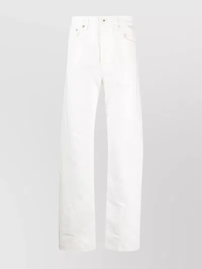 LANVIN COTTON STRAIGHT-LEG JEANS