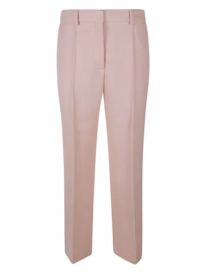 LANVIN REGULAR FIT CROPPED PLAIN TROUSERS