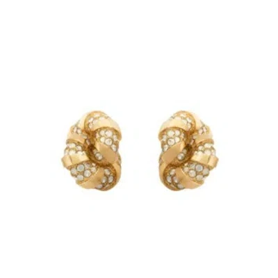 Lanvin Rhinestone Melodie Earrings