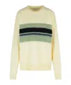 Lanvin Multi Wool Blend Sweater Men In Nude