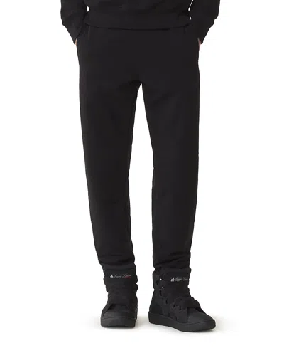 Lanvin Ribbon Cotton Jogging Pants In Black