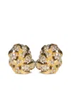 Lanvin Mélodie Crystal-embellished Earrings In Gold Crystal