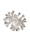 Lanvin Silver Traviata Ring<br/> In Silver/crystal