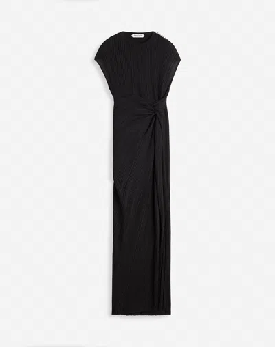 LANVIN ROBE PLISSÉE ASYMÉTRIQUE POUR FEMME