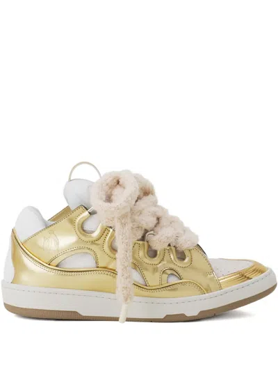 Lanvin Rope-lace Sneakers In White