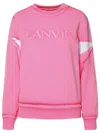Lanvin Embroidered-logo Crew-neck Sweatshirt